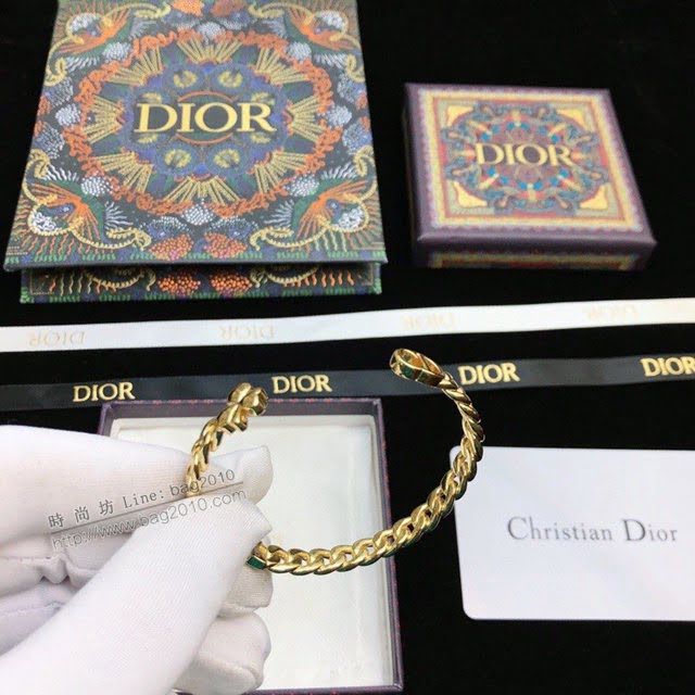 Dior飾品 迪奧經典熱銷款字母開口手鐲手環  zgd1412